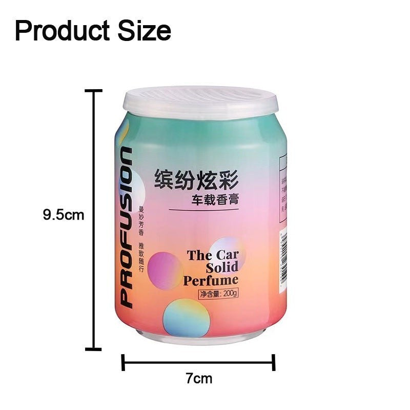 READY STOCK!!! 200g The Car Solid Perfume Long Lasting Fragrance Home Toilet Car Scent Minyak Wangi Pewangi Kereta 车载可香膏