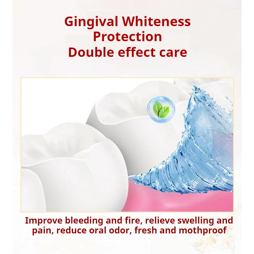 南京同仁堂 清凉薄荷 护龈洁白牙膏 Tongrentang Gingival Whitening Toothpaste 去除牙结石 黄牙 去口臭 牙渍 牙垢 牙齿变白膏 防蛀固齿 Teeth Whitening Gigi Putih
