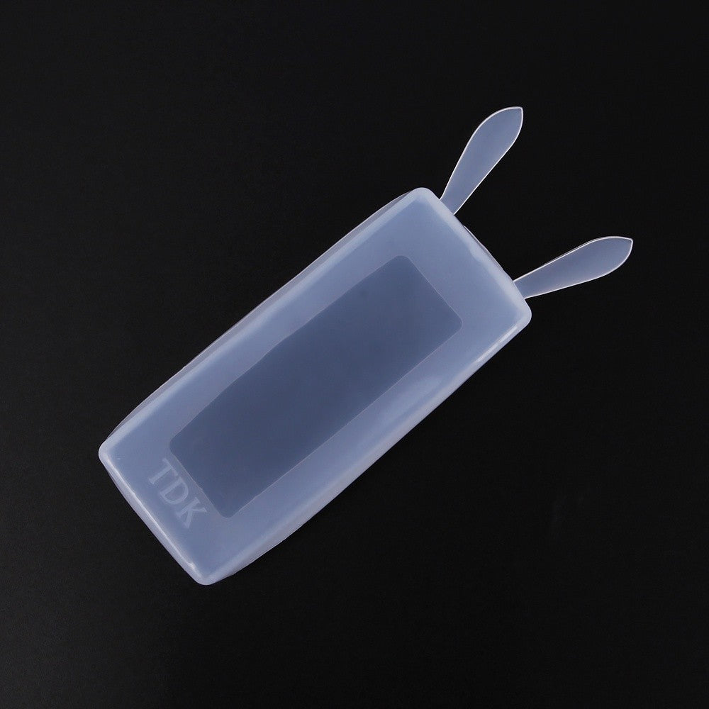 READY STOCK!!! Cartoon Rabbit Ear Silicone Transparent/Luminous Remote Control Cover Waterproof Dust proof Case 兔子遥控器防尘罩