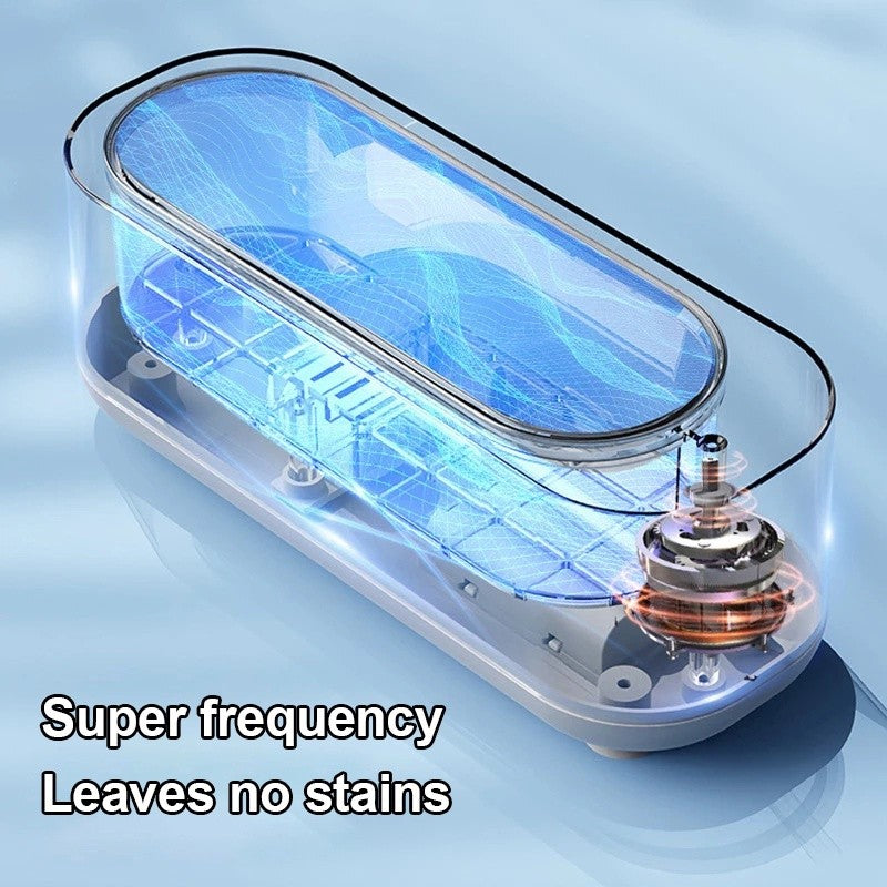 READY STOCK!!! Portable Ultrasonic Cleaner for Cleaning Jewelry Watches Glasses Dentures Coins Razor 超声波清洗机