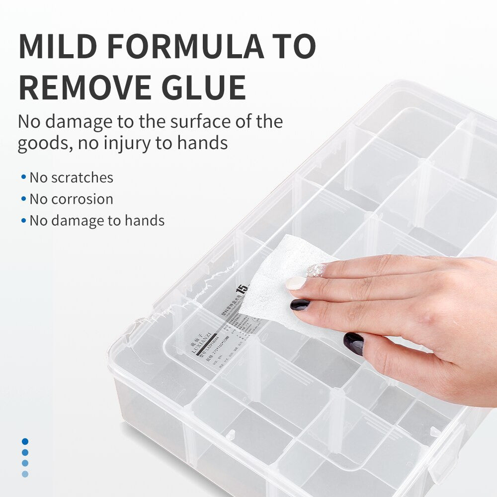 READY STOCK!!! 36pcs/Box Glue Removal Wipes Sticker Removal Wipes For Metal Plastic Glass Offset printing 除胶湿巾