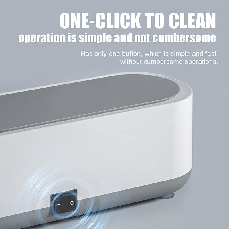 READY STOCK!!! Portable Ultrasonic Cleaner for Cleaning Jewelry Watches Glasses Dentures Coins Razor 超声波清洗机