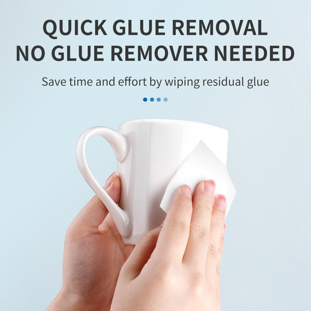 READY STOCK!!! 36pcs/Box Glue Removal Wipes Sticker Removal Wipes For Metal Plastic Glass Offset printing 除胶湿巾