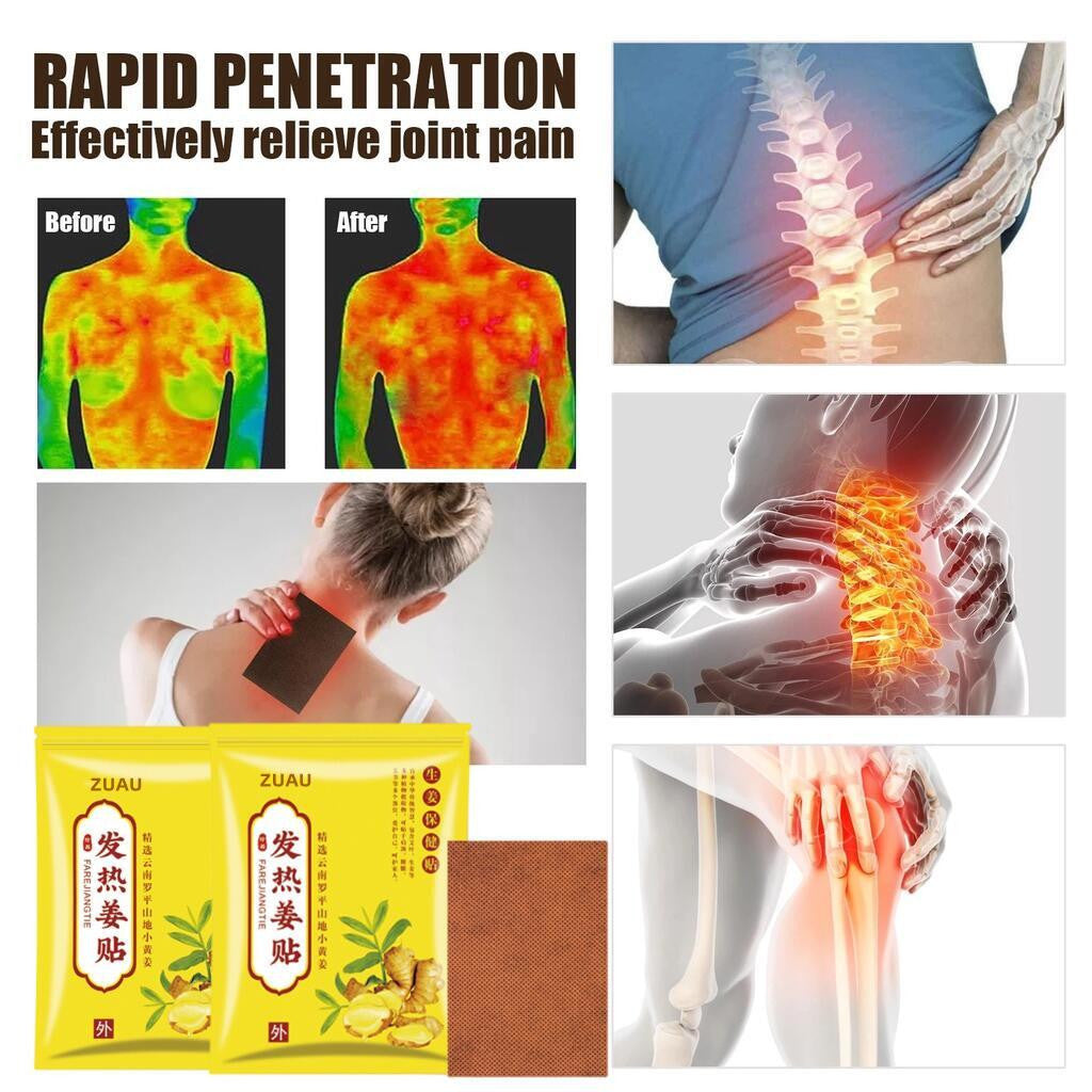 100pcs Heat Ginger Patch Pain Patch Herbal patch koyok halia sakit badan/pain relief patch