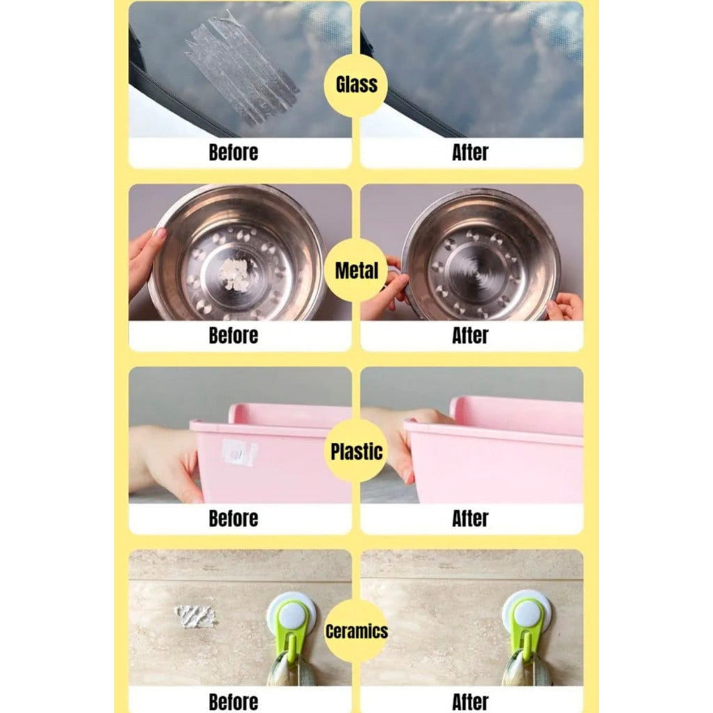 READY STOCK!!! 36pcs/Box Glue Removal Wipes Sticker Removal Wipes For Metal Plastic Glass Offset printing 除胶湿巾