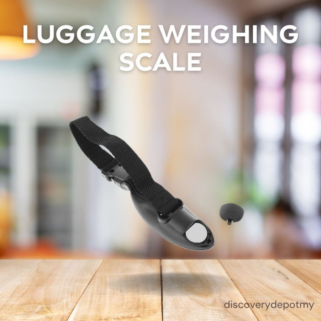 (READYSTOCK) Luggage Weighing Scale Portable Hanging Weight Scale Alat Penimbang Beg Berat 40kg 便携式行李称