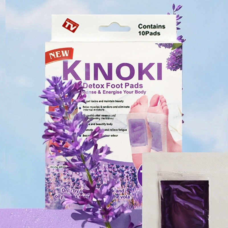 【READY STOCK】KINOKI Detox Foot Pad Cleansing Herbal Patch for Body Toxin Removal Foot Patch for Sleep & Circulation 艾草足贴