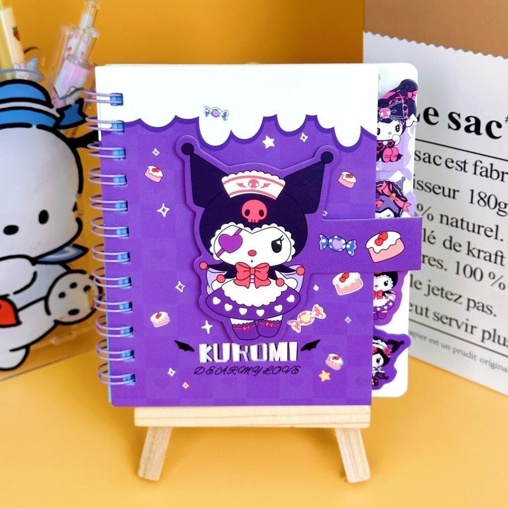【READY STOCK】Cute Cartoon Portable Notebook | Mini Pocket Journal | Kawaii Stationery for School & Office 可爱卡通记事本