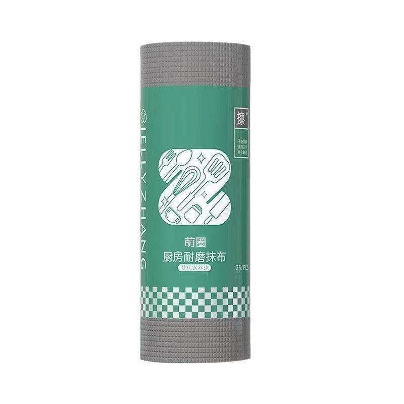 READY STOCK!!! 25PCS Kitchen Versatile Disposable Cleaning Cloth | Durable & Multi-Purpose Wipes 厨房多用途一次性清洁布 | 耐用多功能抹布