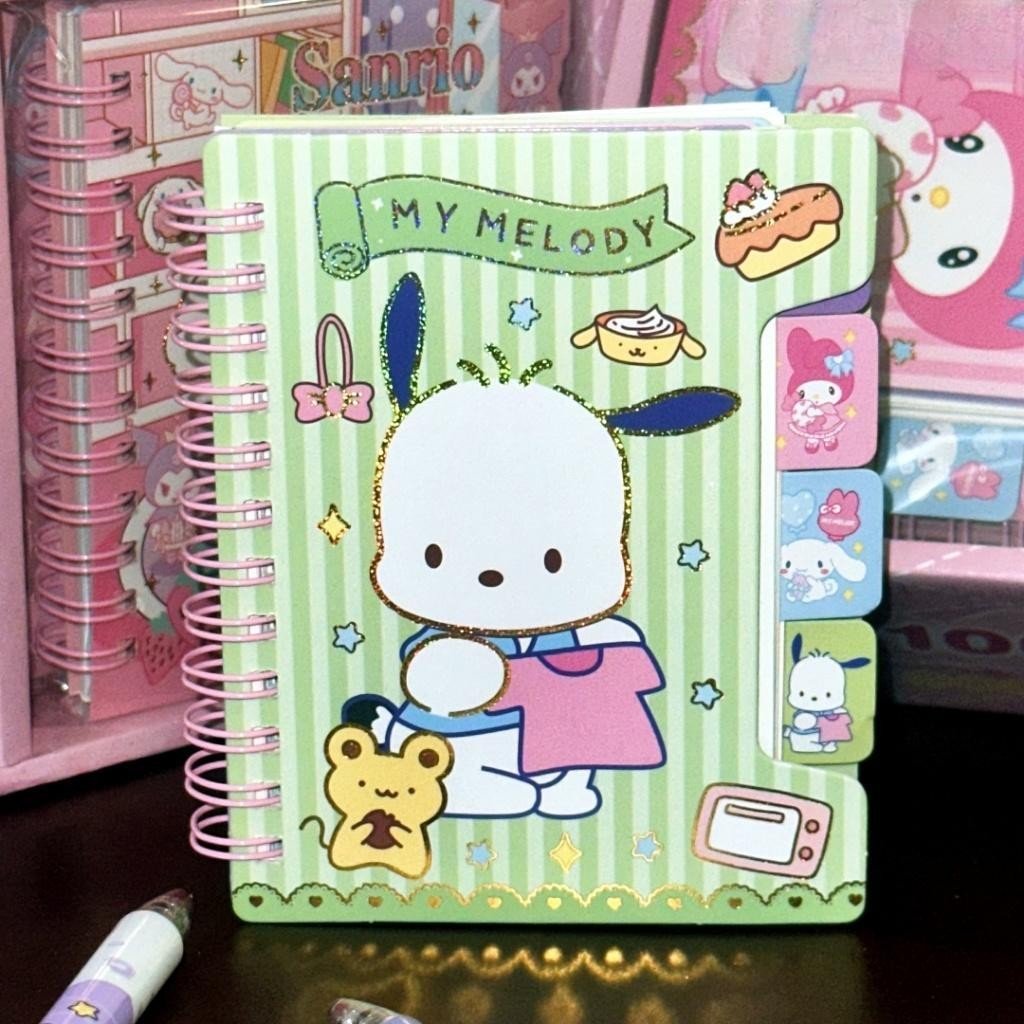 【READY STOCK】Cute Cartoon Portable Notebook | Mini Pocket Journal | Kawaii Stationery for School & Office 可爱卡通记事本