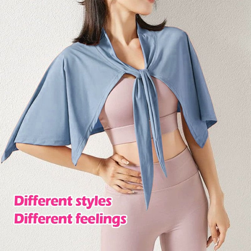 【READY STOCK】Anti-Exposure Towel Wrap for Women | Sports Yoga Cover Skirt | Sporty Quick-Dry Hip Wrap 8060 防走光遮臀巾