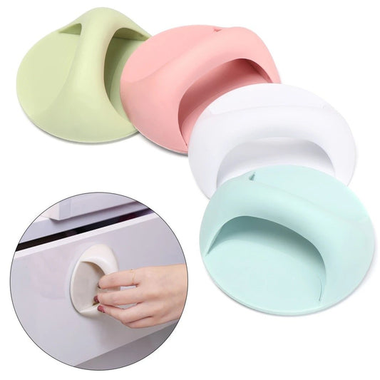 (READYSTOCK) Multi-purpose Self-Adhesive Punch-free Door Handle / Home Plastic Window Glass Drawer Closet Grip 免打孔自粘门把手