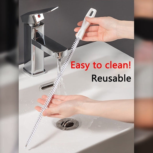 (READYSTOCK) Bathroom Pipe Dredging Brush Flexible Drain Cleaner 浴室管道疏通刷