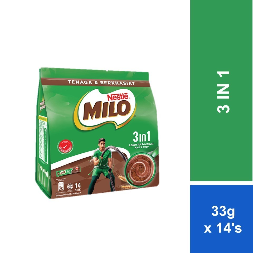 (FREE SHIPPING NO SBH/SRW)Nestle MILO Activ-Go Chocolate Malt Powder / VICO / OVALTINE / NESTUM [200g/400g/1kg/2kg/1.4kg