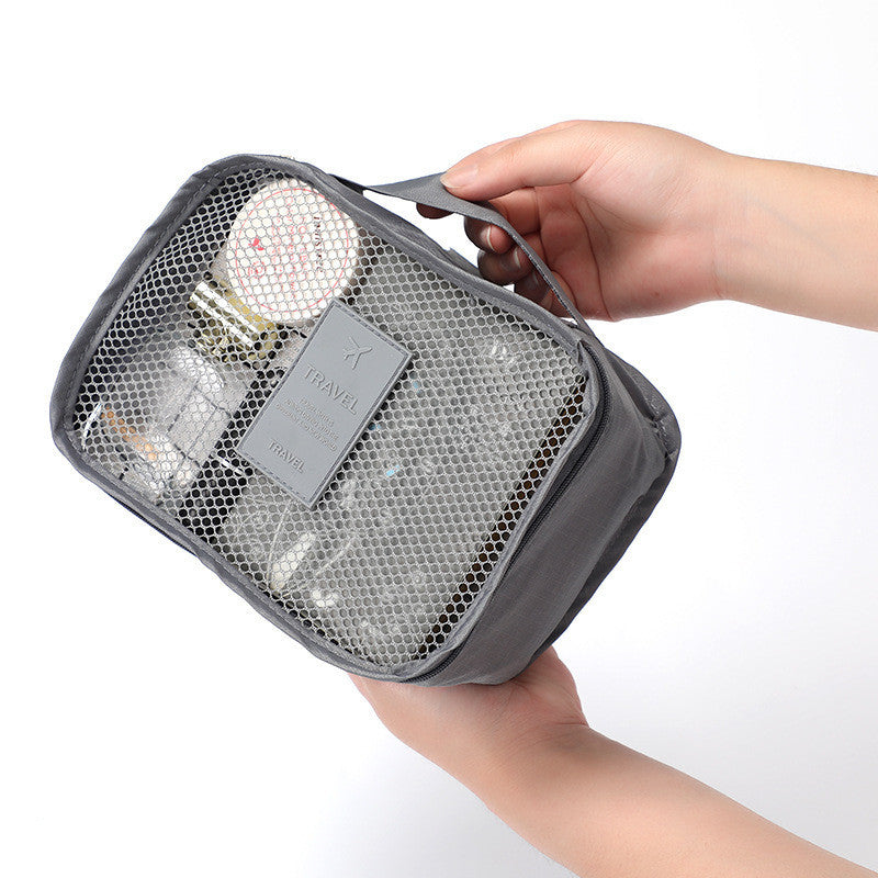 READY STOCK!!! 6 in 1 Korean Travel Packing Clothes Storage Organizer Bag Pouch NF001 旅行收纳袋六件套