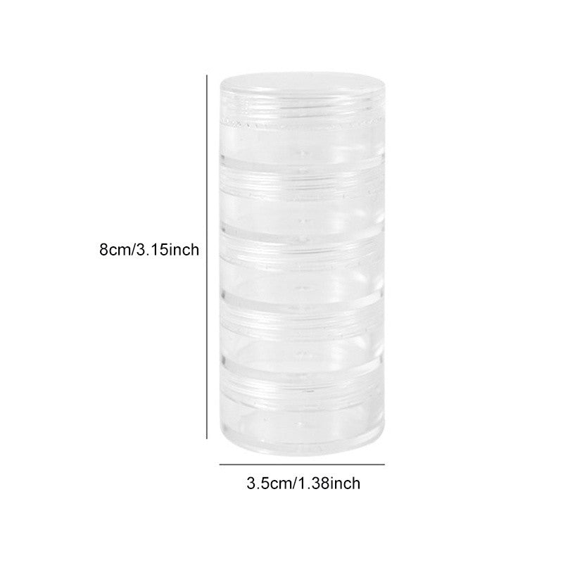 (READYSTOCK) Multilayer Rotating Jewelry Storage Box Jewelry Earrings Ring Plastics Box Jewelry Stand 首饰收纳盒