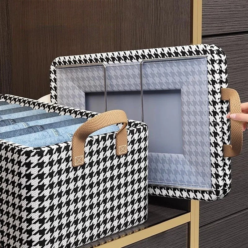(READYSTOCK) Household Steel Frame Clothes Organizer Tshirt Organizer Storage Closet Organizer 衣物收纳架