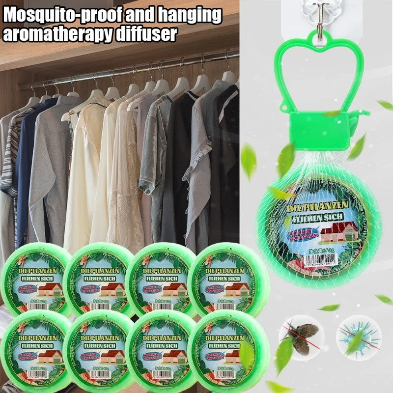 Mosquito-proof Solid Round Hanging Aromatherapy Diffuser Odor Avoidance Air Freshener Bedroom Wardrobe Car Toilet