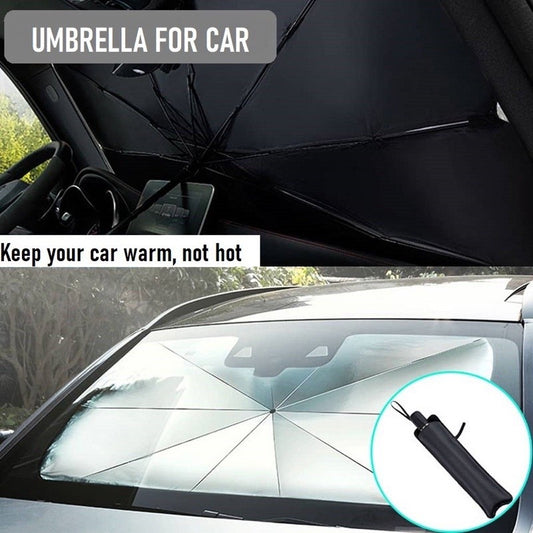 (READYSTOCK) Sun Shade Reflector Umbrella Car Front Windshield Sun UV Rays Umbrella 汽车遮阳伞