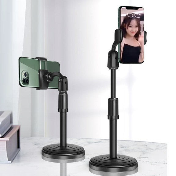 (REASDYSTOCK) Portable Desktop Phone Stand Holder Mini Bracket Table Live Streaming Video Live Handsfree Tripod 桌面手机支架