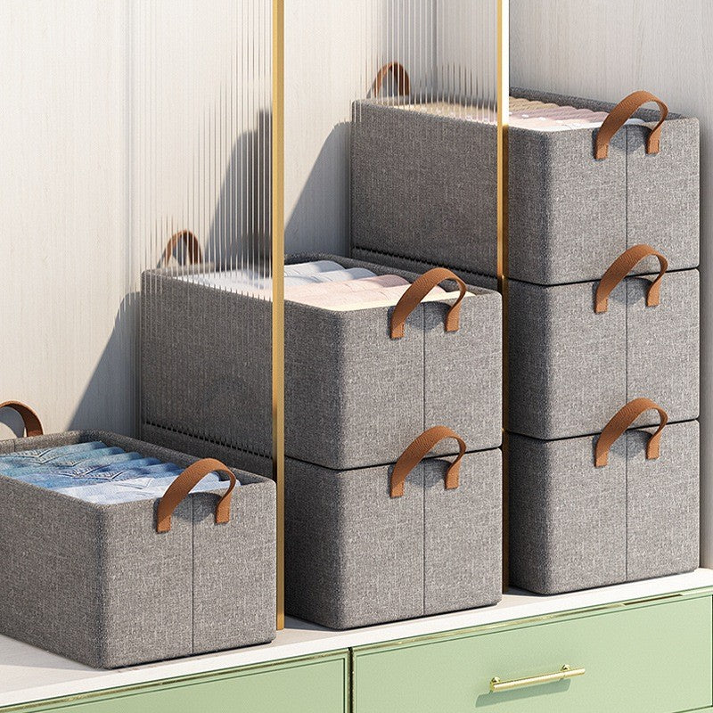 (READYSTOCK) Household Steel Frame Clothes Organizer Tshirt Organizer Storage Closet Organizer 衣物收纳架