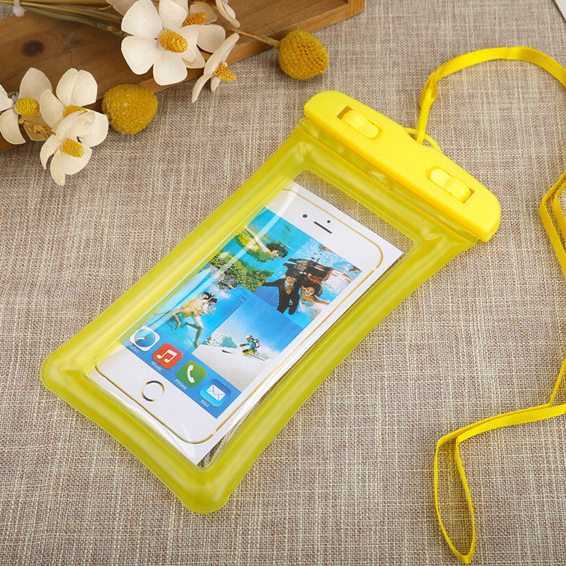 READY STOCK!!! Waterproof Phone Case Bag Pouch Holder Pouch Cover Luminous Float Seaside Swimming 水下拍照气囊手机防水袋