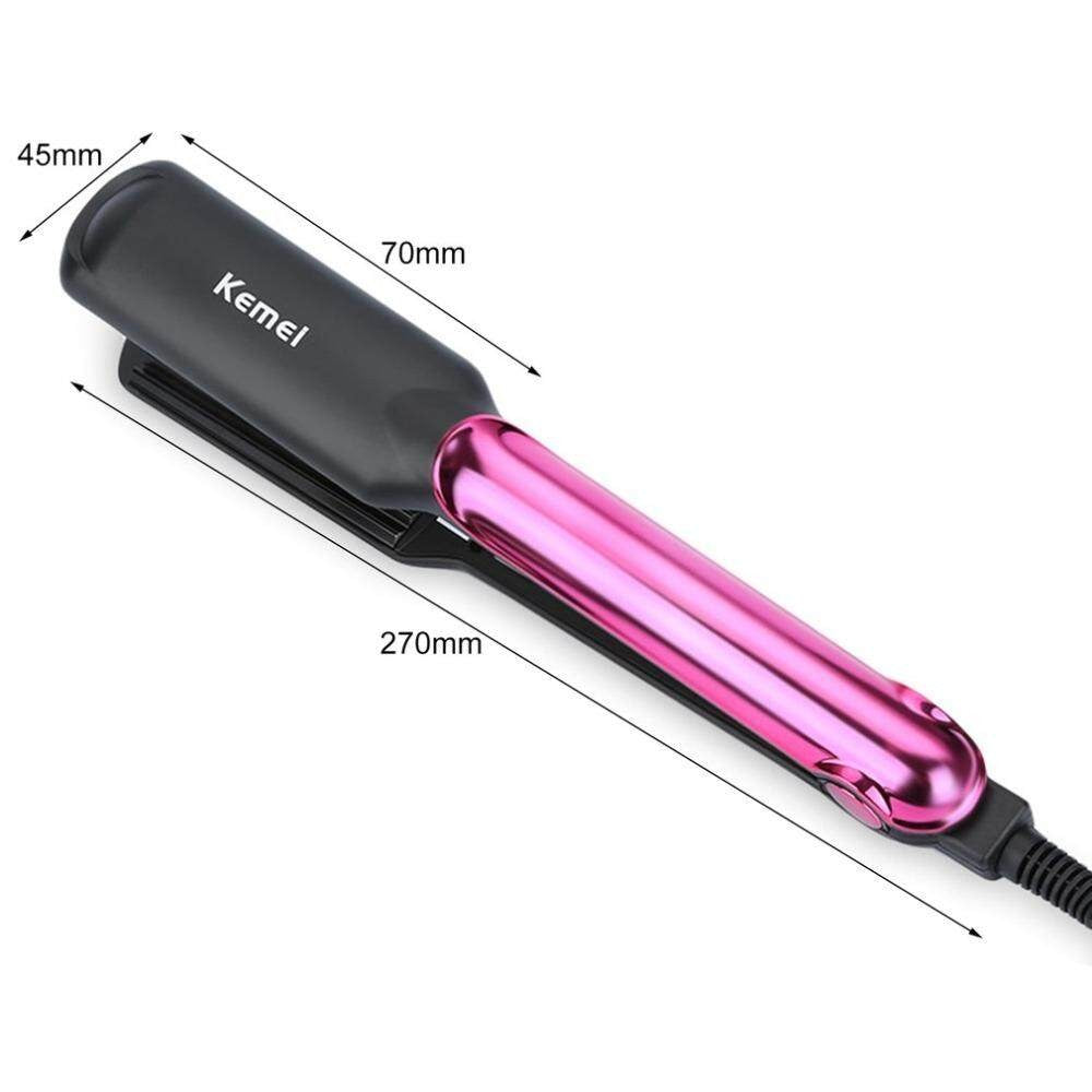 READY STOCK!!! Kemei KM-2113 Professional Hair Straightener For Fashionable Women 科美直发器