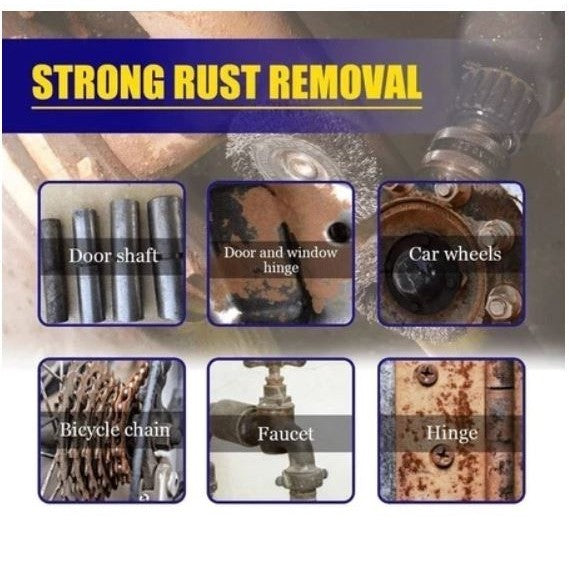 READY STOCK!!!Multi Purpose Rust Lubricant Anti-Rust Spray Anti Karat Penganggal Karat 500/200/100ml 除锈润滑剂