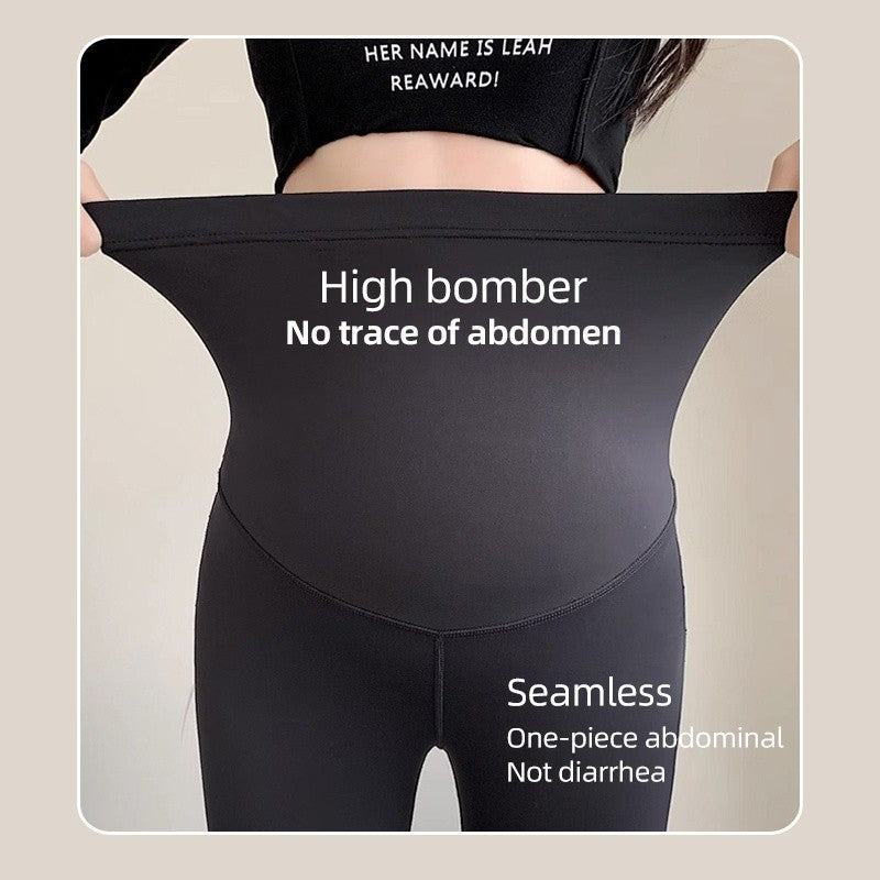 Ready Stock!!!Maternity Pants Long Pregnant Big Seluar High Waist Bootcut Pants Slim Leggings Y0450/J11980/Y1190 孕妇裤