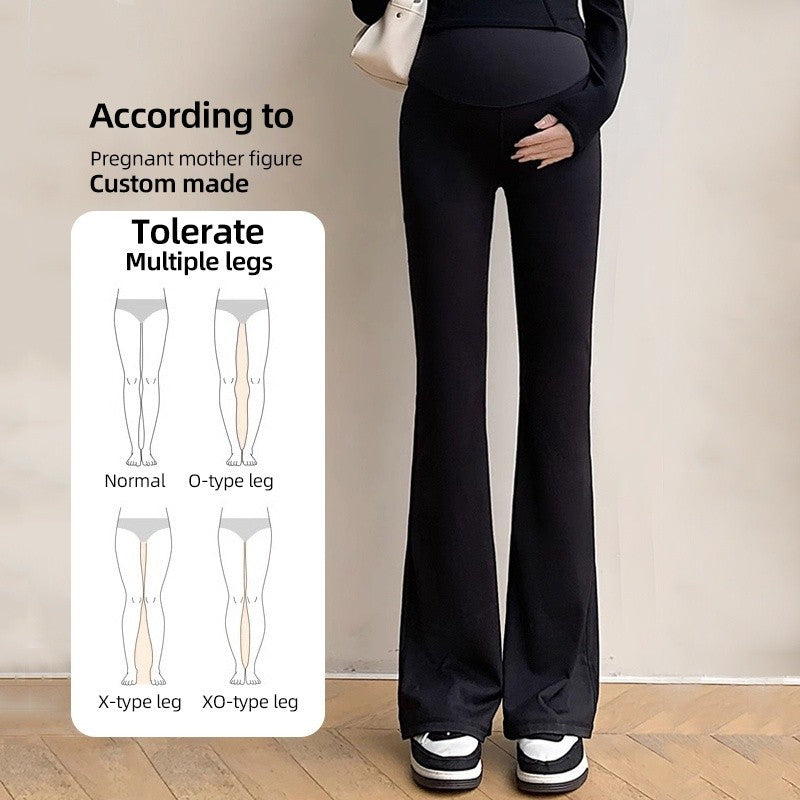 Ready Stock!!!Maternity Pants Long Pregnant Big Seluar High Waist Bootcut Pants Slim Leggings Y0450/J11980/Y1190 孕妇裤