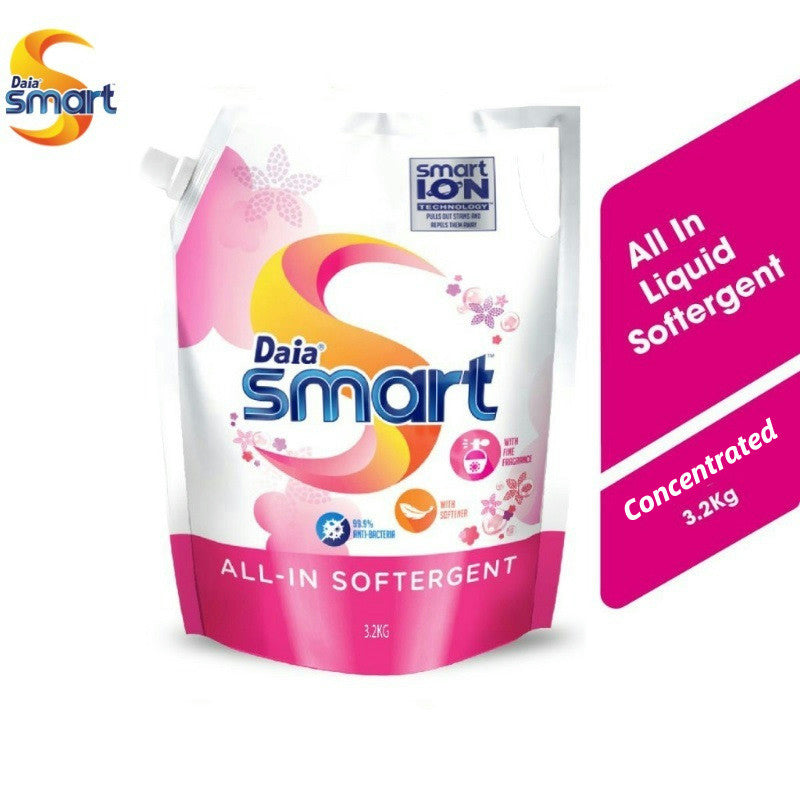READY STOCK!!! Daia Smart All-In Softergent (3.2kg)