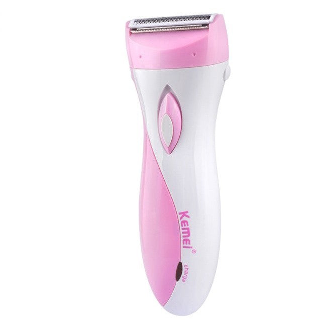 KEMEI Women's Shaver Epilator Electric Rechargeable Lady Shaving Trimmer Hair Removal KM-3018 女士电动剃毛器
