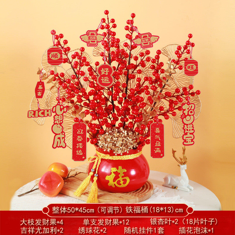 2025 Snake Year Fu Bucket DIY Material Package New Year Decoration Supplies 2025蛇年福桶diy材料包新年装饰布置用品抱抱桶乔迁之喜摆件