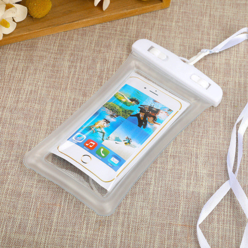 READY STOCK!!! Waterproof Phone Case Bag Pouch Holder Pouch Cover Luminous Float Seaside Swimming 水下拍照气囊手机防水袋