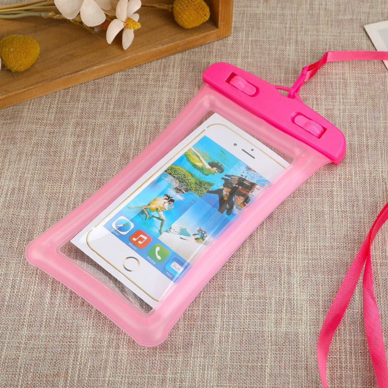 READY STOCK!!! Waterproof Phone Case Bag Pouch Holder Pouch Cover Luminous Float Seaside Swimming 水下拍照气囊手机防水袋