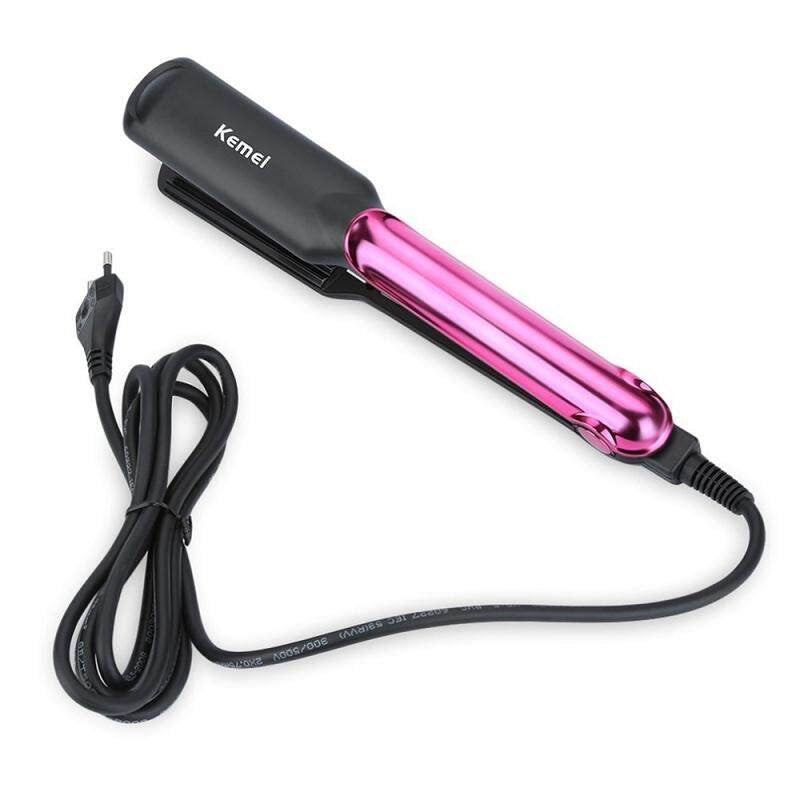 READY STOCK!!! Kemei KM-2113 Professional Hair Straightener For Fashionable Women 科美直发器