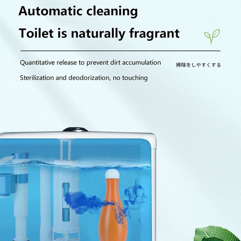 READY STOCK!!! Bowling Ball Blue Toilet Bowl Cleaner Gel – Automatic Deodorizing & Long-Lasting Freshness 320g 保龄球马桶蓝泡泡
