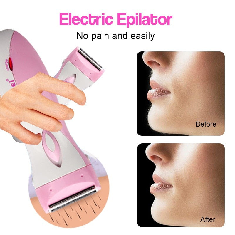 KEMEI Women's Shaver Epilator Electric Rechargeable Lady Shaving Trimmer Hair Removal KM-3018 女士电动剃毛器