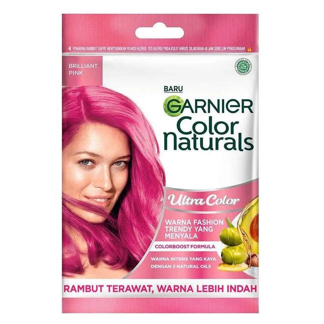 READY STOCK!!! Garnier Color Naturals | Long-Lasting Nourishing Cream Hair Color with Natural Oils | Grey Coverage