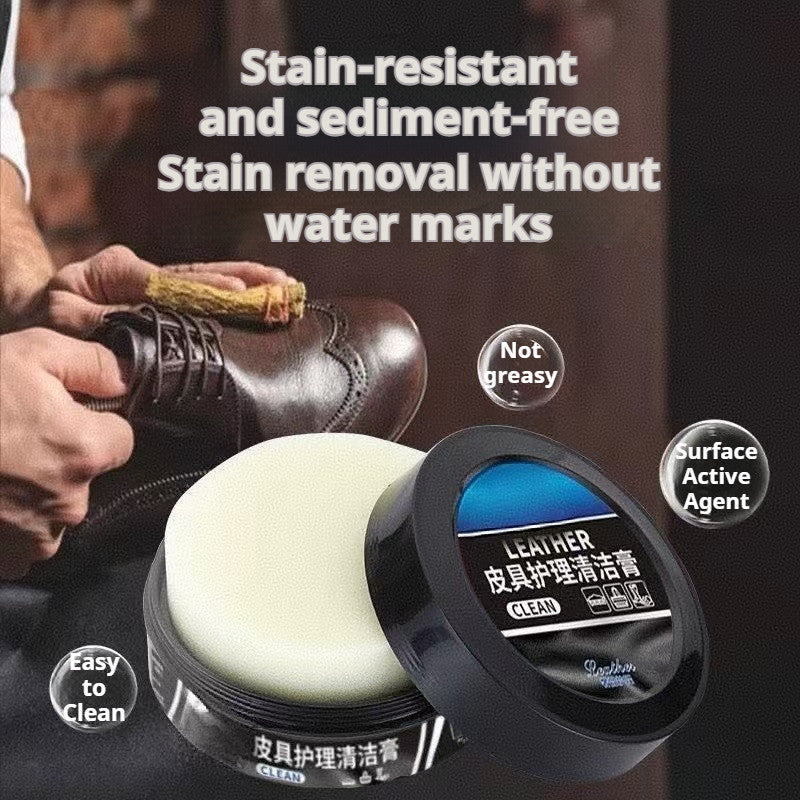 READY STOCK!!! Leather Care Cleaning Balm | Multi-Purpose Leather Conditioner | Shoes Bags Sofa Cleaner 皮具护理清洁膏