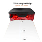 AAA Battery Style Red LED Bike Bicycle light LED Taillight Rear Tail Waterproof Safety Warning Light Cycling Portable