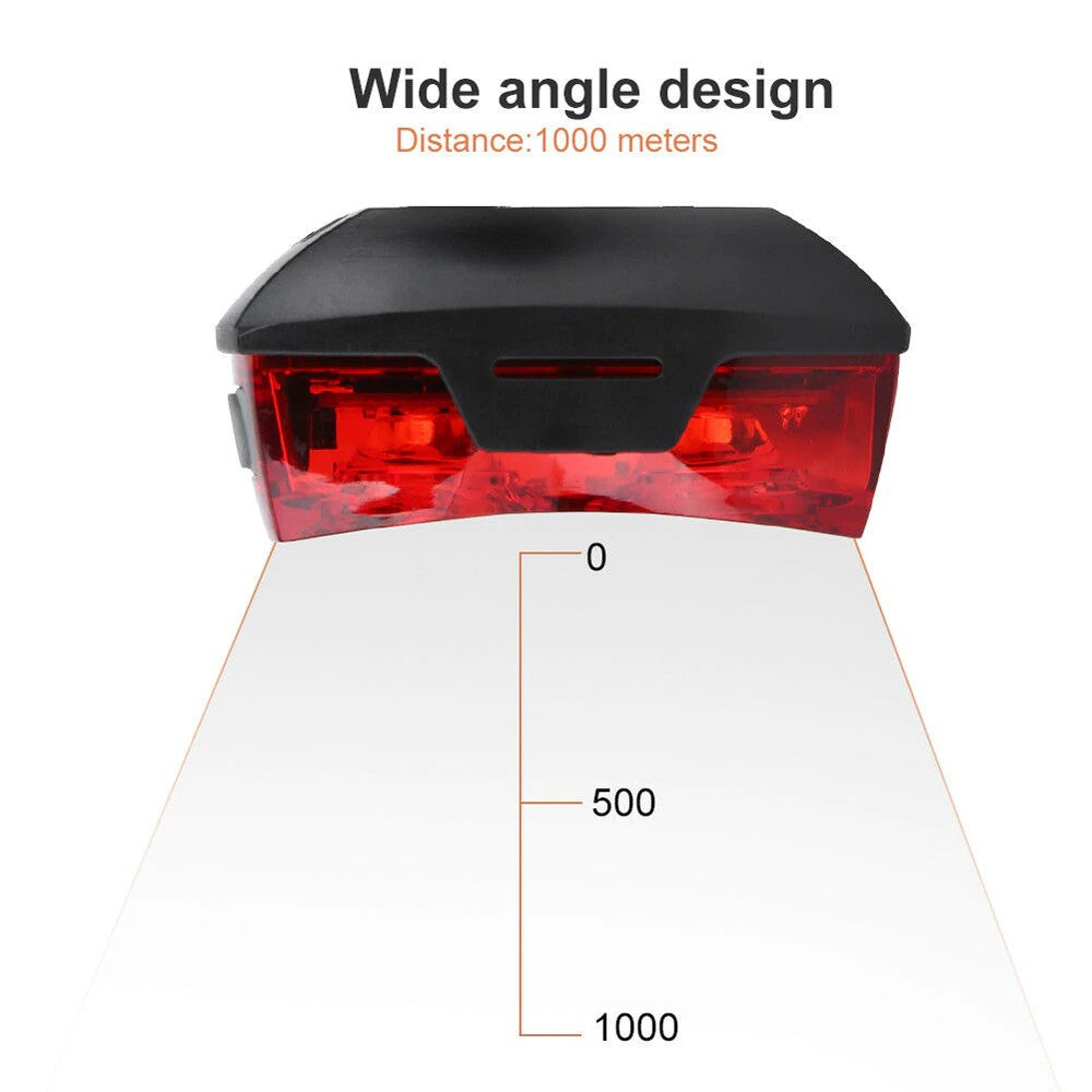 AAA Battery Style Red LED Bike Bicycle light LED Taillight Rear Tail Waterproof Safety Warning Light Cycling Portable