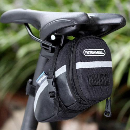 ROSWHEEL 1.2L Portable Waterproof Bike Saddle Bag
