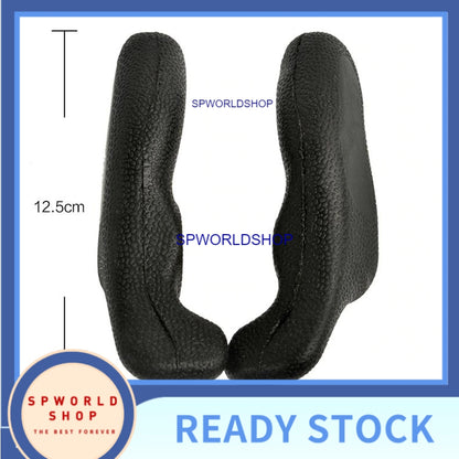 Bicycle Handlebar Ends MTB Mountain Bike Ergonomics Bar Ends Cycling Grips Ends TPR Rubber Black Grips Bicycle Bike Acce