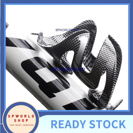 Bicycle Water Bottle Support Carbon Fiber Pattern Bicycle Kettle Rack Bike Cycling Ultralight Bottle Cage Bicycle Access