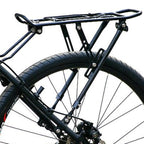 Disc Brake Aluminum Alloy Bicycle Rear Rack MTB Foldable Bikes Pannier Carrier Bag Luggage Shelf Universal Bicycle