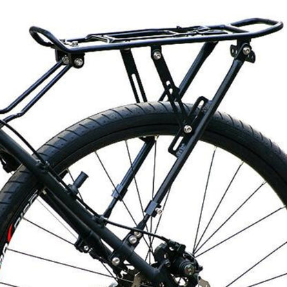 Disc Brake Aluminum Alloy Bicycle Rear Rack MTB Foldable Bikes Pannier Carrier Bag Luggage Shelf Universal Bicycle