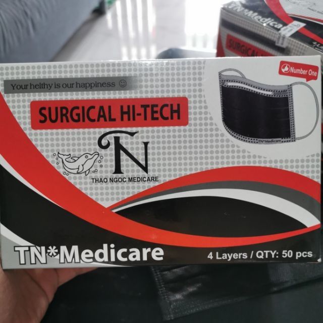 3layer surgical mask 3pcs per pack (import from vietnam)