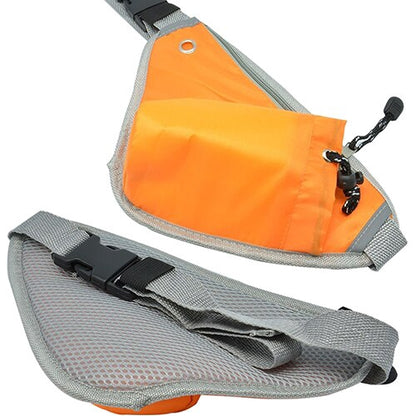 New Trendy Triangular Waist Bag Durable Belt Water Bottle Pocket Pouch Christmas gift
