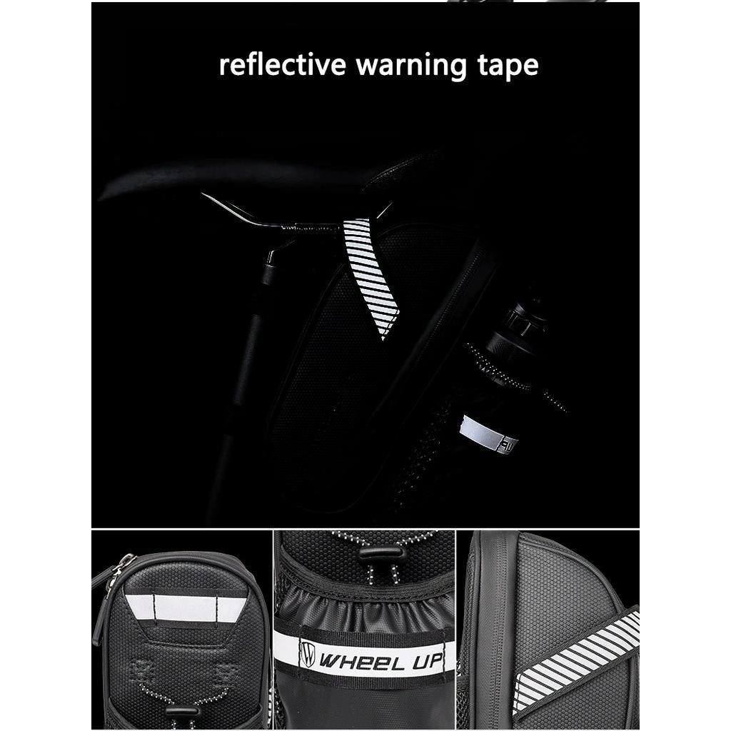 Wheel up Road bicycle kettle Tail bag High capacity Waterproof Saddle Bag MTB bag Sacoche Velo Reflective Accesorios